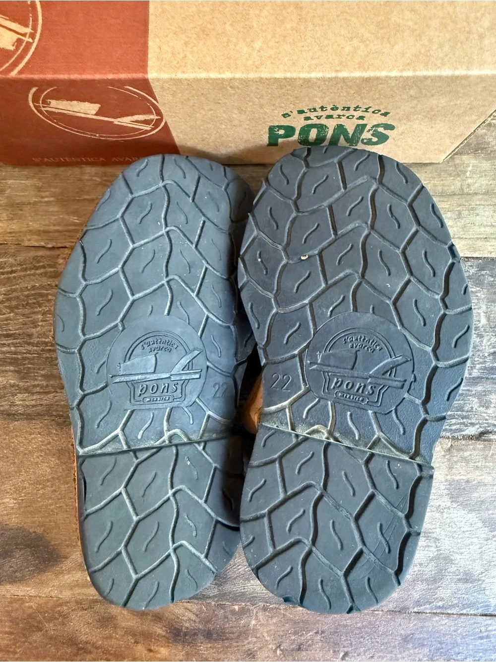 Pons Kids Frailera Style Avarcas - Tan